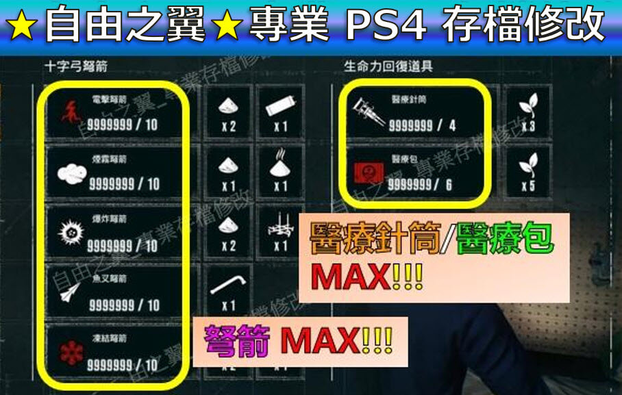 【PS4】【PS5】邪靈入侵2 -專業存檔修改 金手指 The Evil Within 2 邪靈 入侵 2 修改 修改器:圖片 4