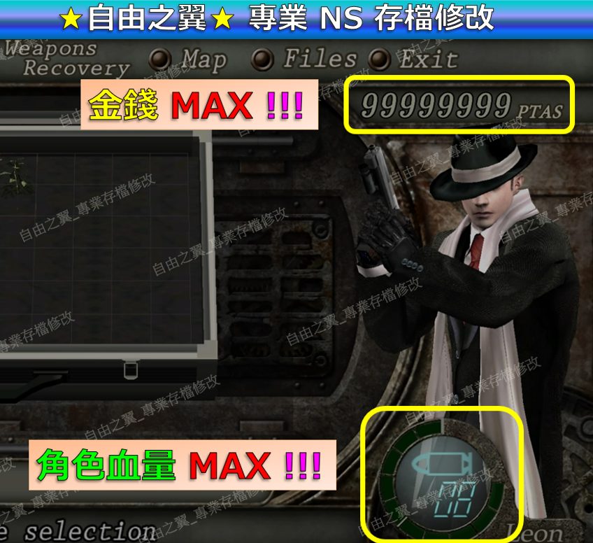 【NS】惡靈古堡4 -專業存檔修改 金手指 save 惡靈 古堡 4 修改 修改器:圖片 2